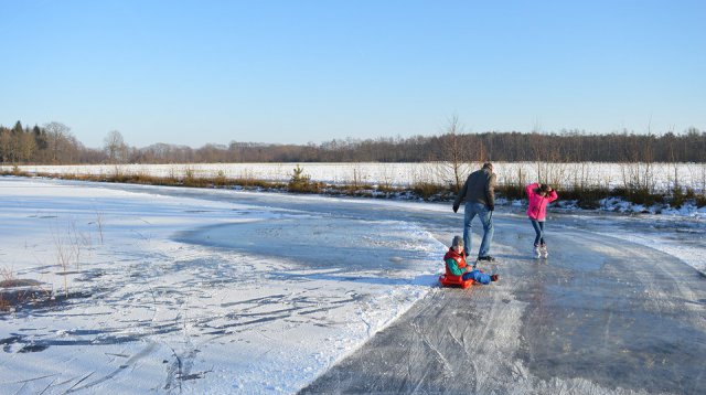 Schaatsen haardijk (zondag 22 januari 2017)